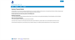 Desktop Screenshot of businessproposals.generalmills.com